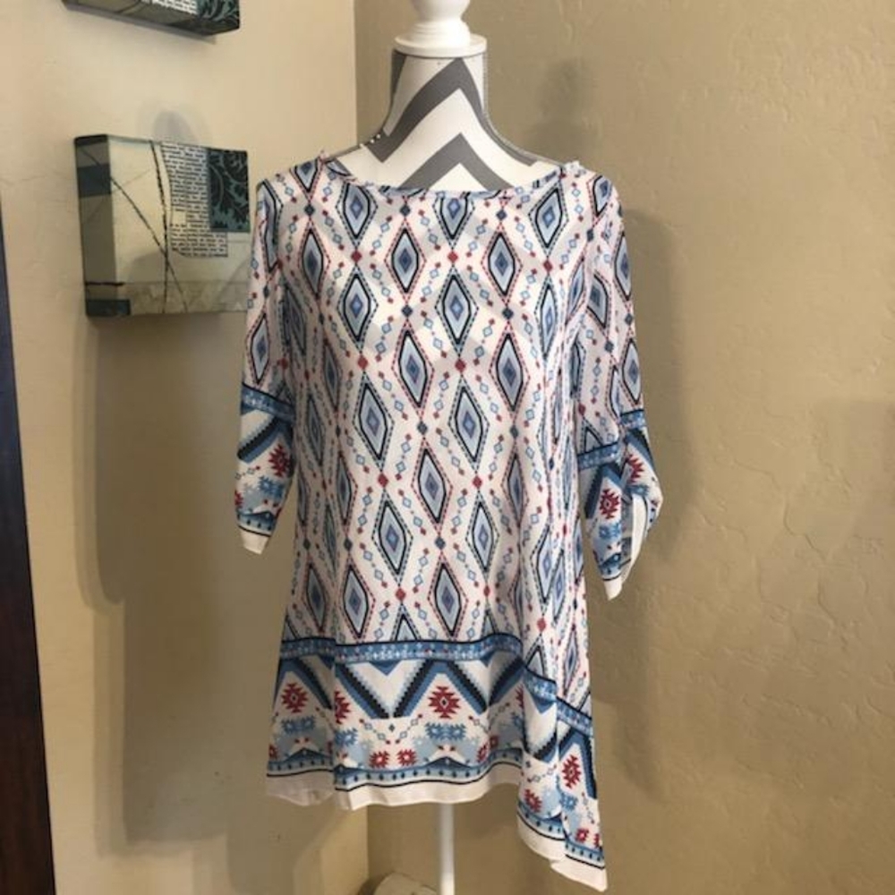 Cowgirl Hardware Tunic Top